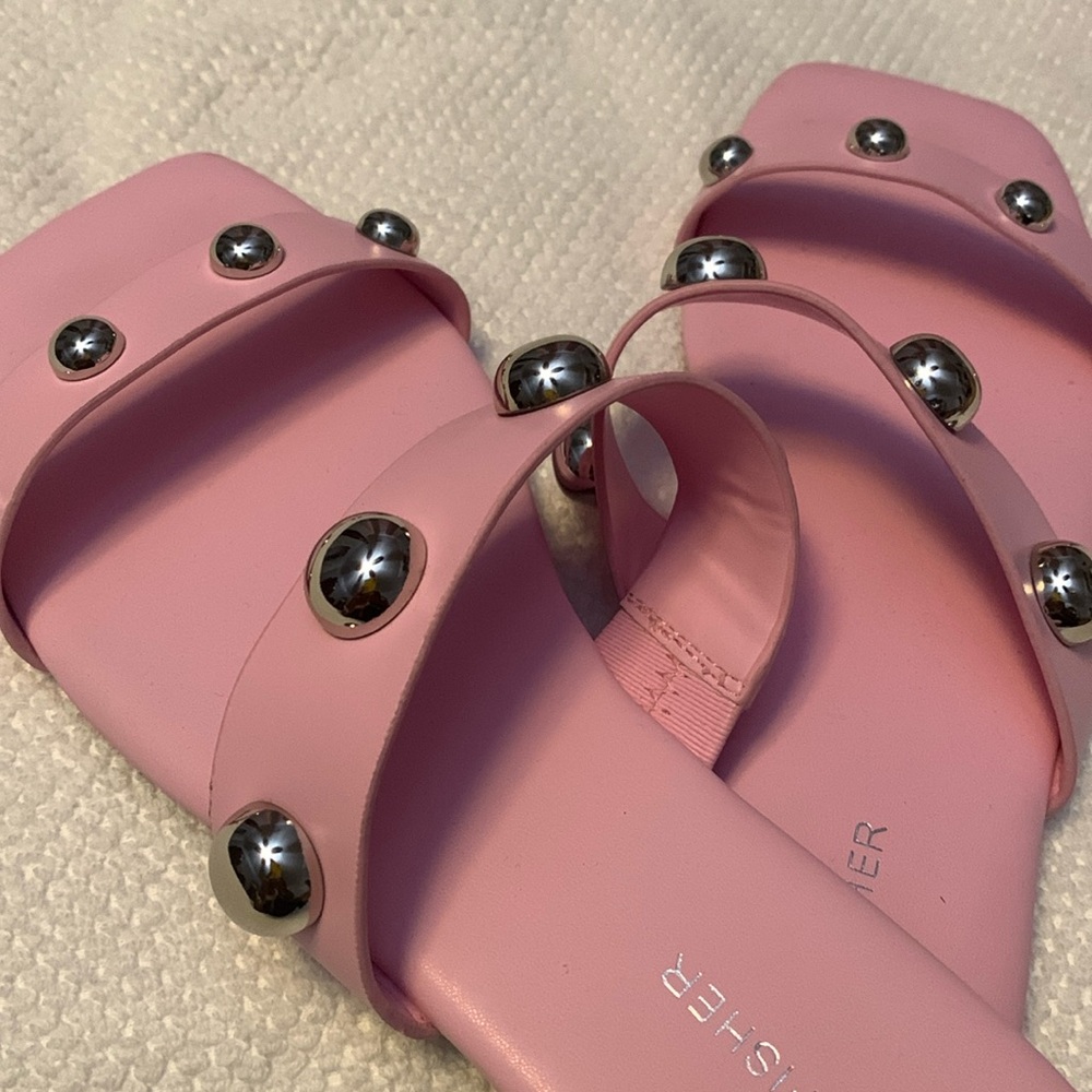 Marc Fisher pink sandals, size 9